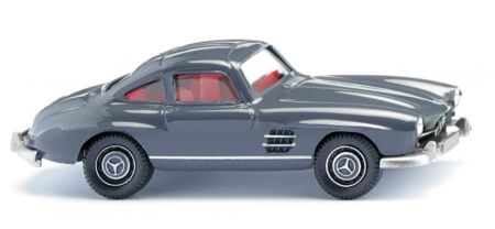 Wiking HO MB 300 SL Coupé - eisengrau