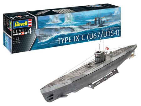 Revell  German Submarine Type IX C U67/U154 1:72