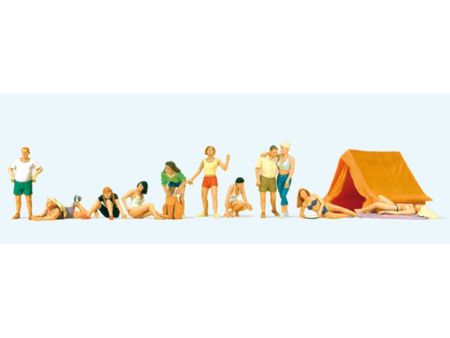 Preiser HO Auf dem Campingplatz