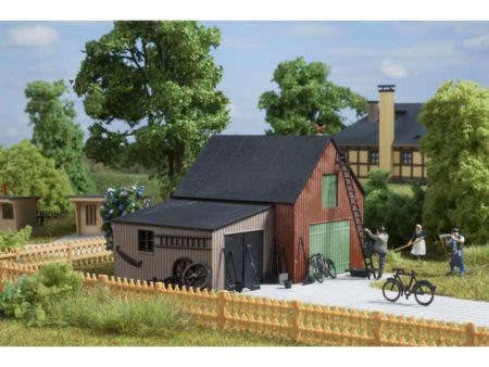 Auhagen H0 Lagerschuppen mit Garage