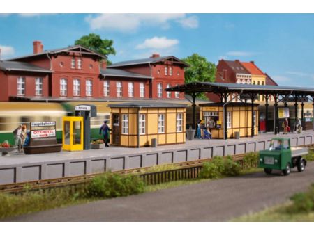 Auhagen HO  Bahnhofsausstattung
