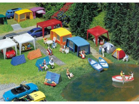 Faller HO Camping-Zelte-Set