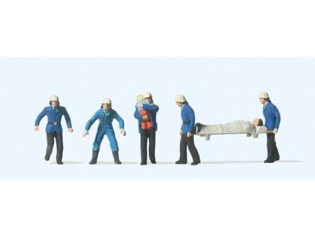 Preiser HO Feuerwehrmänner