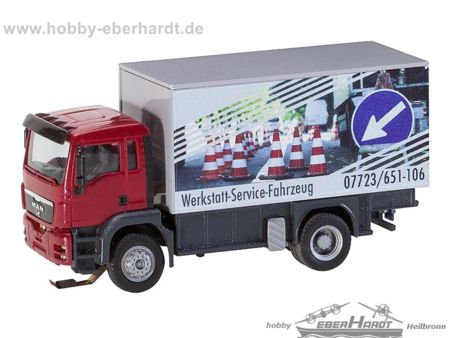 Faller Car-System LKW MAN TGS Werkstattservicewagen