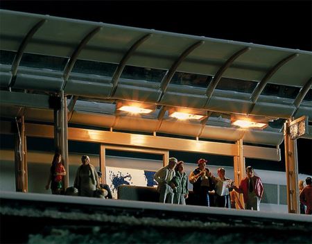 Bahnsteig-Lichtleist