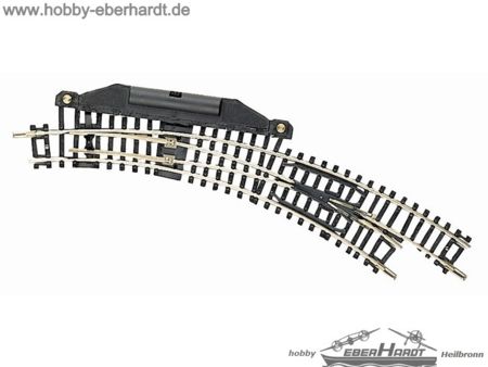 Fleischmann Elektro Bogenweiche rechts    