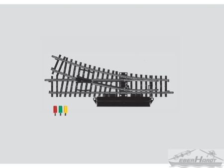 Märklin  K-Gleis  El. Weiche rechts r424,6 mm
