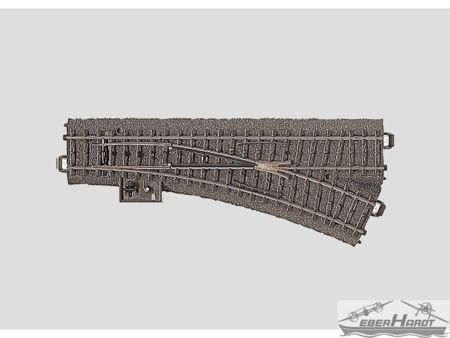 Märklin  C-Gleis  Weiche rechts r437,5 mm,24,3