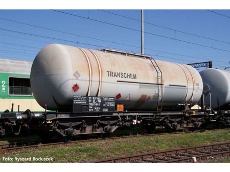 PIKO HO 2er Set Kesselwagen 406Rb PL-TM VI