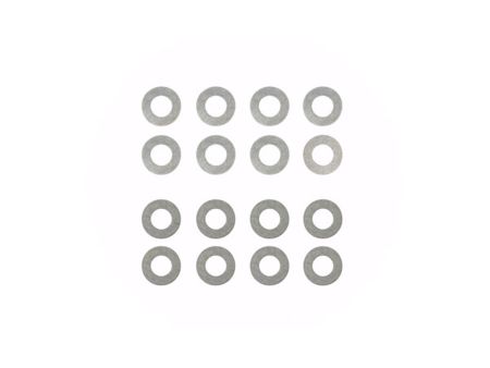 Tamiya Kegeldifferenzial Shim-Set 0,2/0,3mm (4)