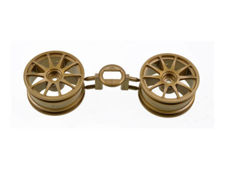 Tamiya 10-Sp. Felgen (2) gold 26mm