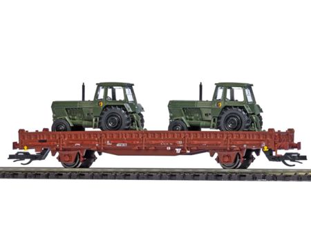 Busch Flachwagen Ks [3300] mit ZT30