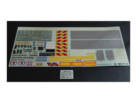 Tamiya Aufkleber MB Arocs Hinterkipper 56357