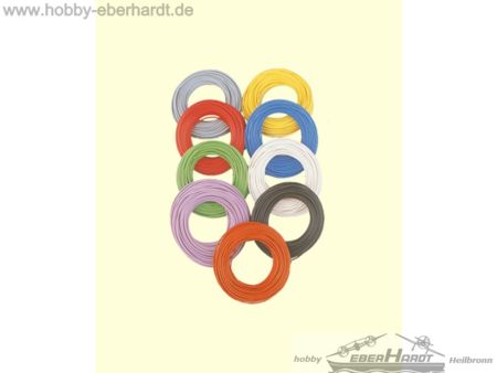 Brawa Decoderlitze 0,05 mm², 10 m Ring, lila