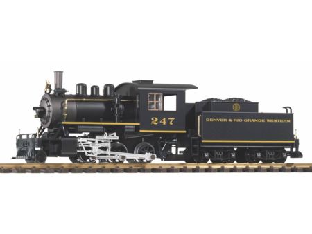 Piko G-US Dampflok mit Tender Mini-Mogul D&RGW