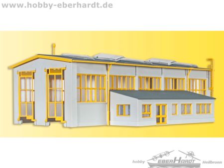Kibri H0 Wartungshalle GleisBau 