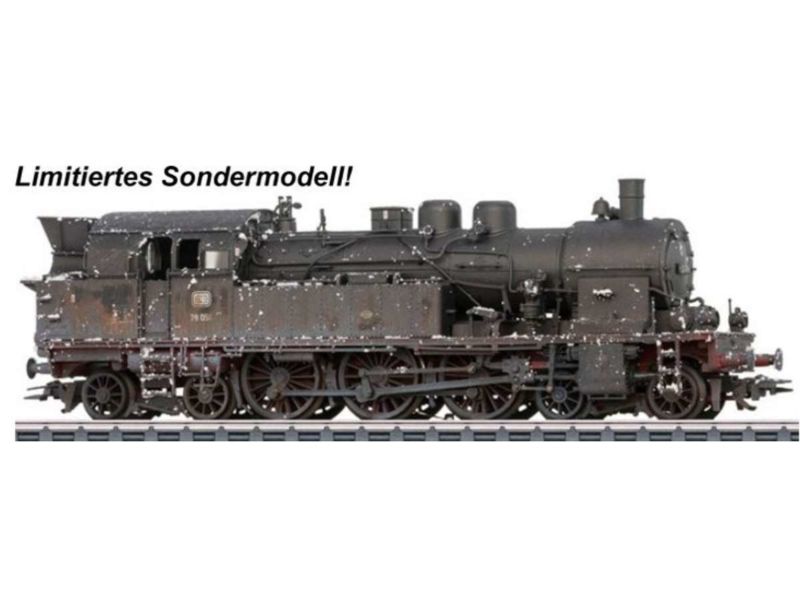 Märklin HO Dampflok BR 78 DB verschneit