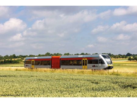 PIKO  N-Dieseltriebwg. GTW 2/6 HLB VI + DSS PluX12