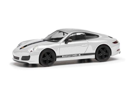 Herpa HO  Porsche 911 (991) Car.4S,silb