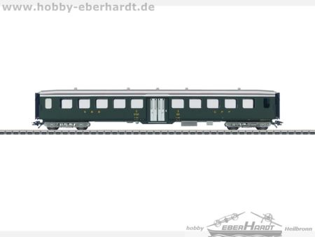 Märklin  HO  Leichtstahlwagen 2.Kl. B SBB