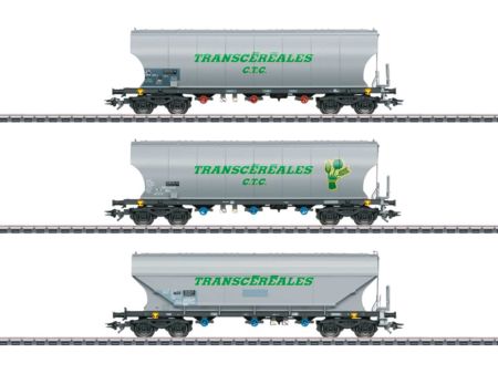 Märklin HO Getreidesilowagen-Set SNCF
