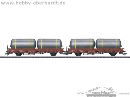 Märklin  HO  Rungenwagen-Set m.Biertanks D