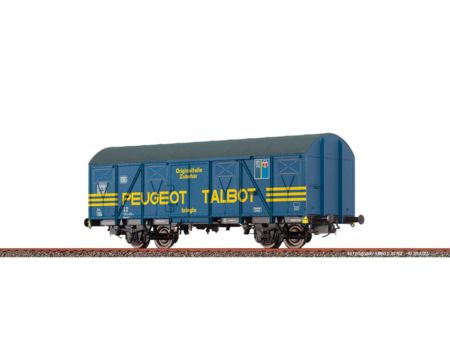 Brawa H0 Güterwagen Gos-uv 253 DB, Epoche IV, Peugeot