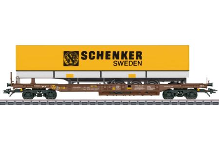 Märklin HO Taschenwagen AAE Schenker Schweden