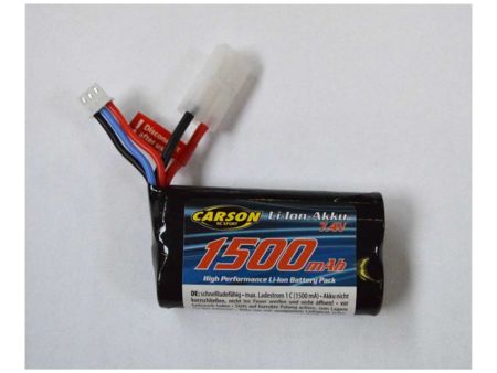 Carson 7,4V/1500mAh LiION Akku FE-Line TAM