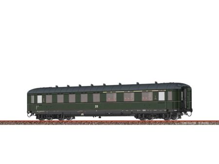 BRAWA  H0 Personenwagen AB4üe DR III DC LED+