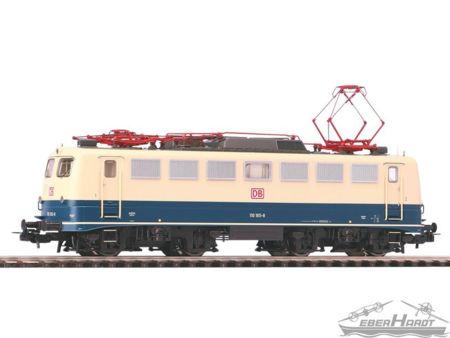 PIKO  E-Lok BR 110 DB AG, beige-blau V + PluX22 Dec.