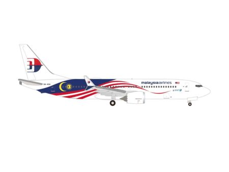 Herpa Wings    B737 Max 8 Malaysia Airlines