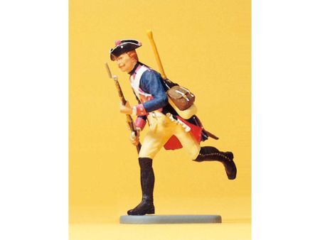 Preiser 1:25       Musketier stürmend