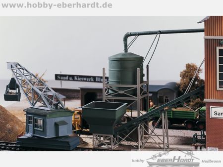 Piko Sand-Silo & Sand-Förderband Sandwerk E.Blum