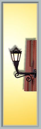 Viessmann N Wandlaterne, LED warmweiß