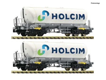 Fleischmann N  2-tlg. Set: Silowagen, Holcim