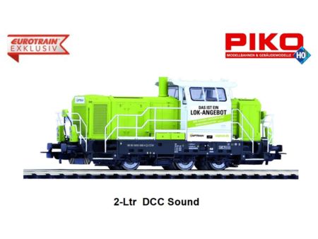 PIKO H0 DC Diesellok  G6 Lok-Angebot Captrain VI  DCC Sound