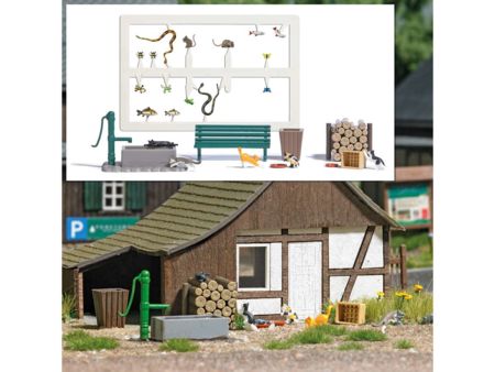 Busch HO Action Set: Spielende Katzen
