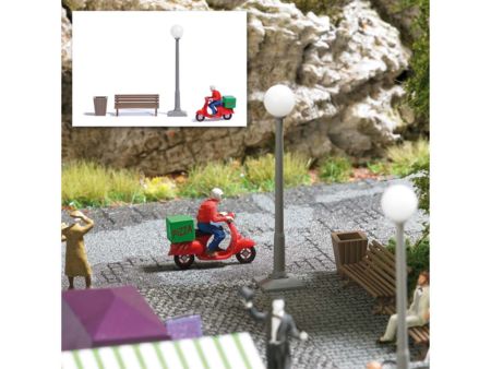 Busch HO Action Set: Rasender Pizzabot