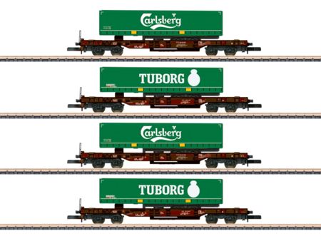 Märklin  Spur Z Taschenwagen-Set