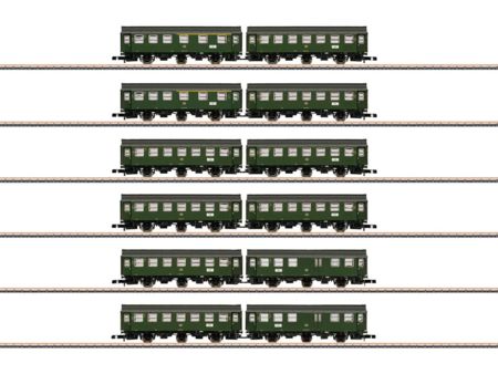 Märklin Miniclub Wagendisplay Umbauwagen DB