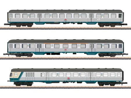 Märklin Miniclub Wagenset Karlsruher Kopf DB A