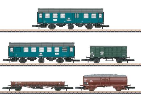 Märklin Miniclub Wagenset Gleisbau DB