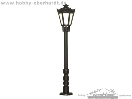 Viessmann 0 Parklaterne, LED warmweiß