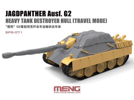 MENG MODEL  1/35 Jagdpanzer Ausf. G2, Abdeckplane aus Resin