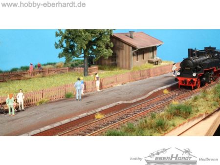 BRAWA  H0 Bahnsteigkanten mit Mauerwerk