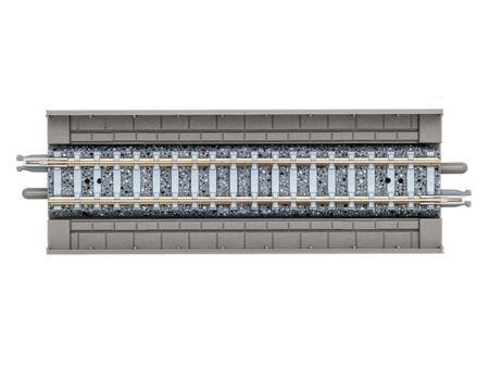 TOMYTEC 4 Gleise, gerade, in Beton-Viaduktbettung, je 99 mm
