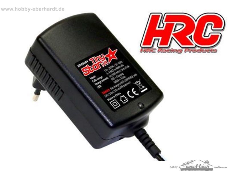 Ladegerät - 110V~240V - HRC Tiny Star - 1A Delta Peak - für 