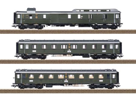 TRIX HO Wagen-Set PwPost4ü-28 DRG