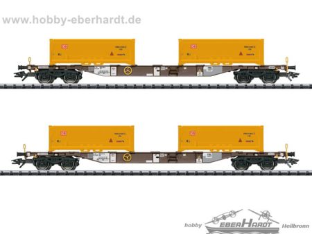 TRIX HO Cont.Tragwagen-Set AAE/DB